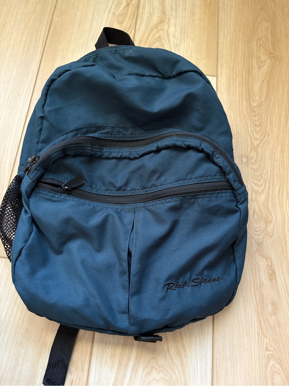 Rick Steves Teal Daypack Lightweight Packable Travel Backpack Commute EUC
